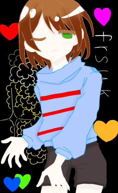 色塗り〜