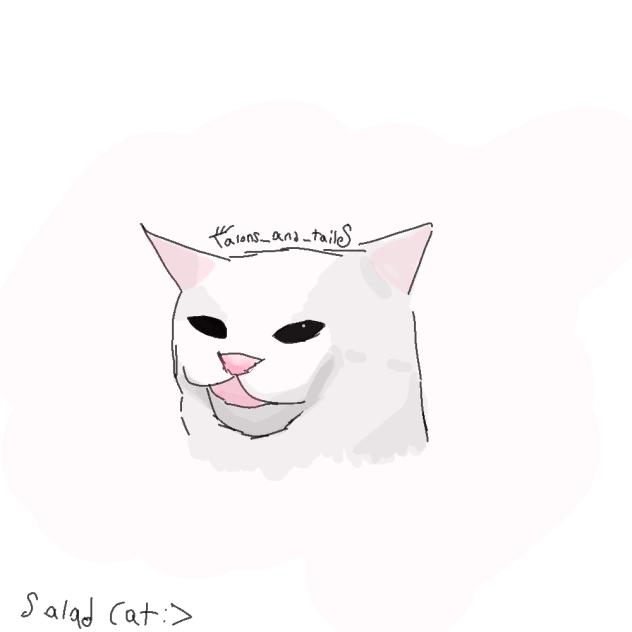 Salad cat - ibisPaint