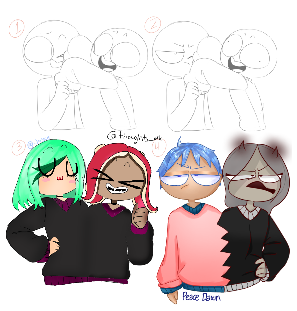 Twin Collab - ibisPaint
