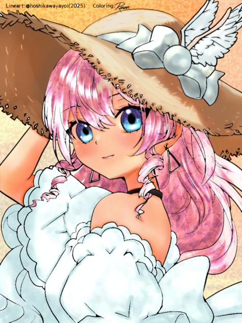 星川ヤヨイさん線画塗り絵
