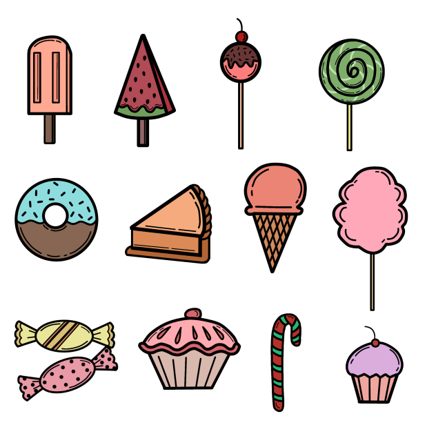 SWEET ICONS COLORED