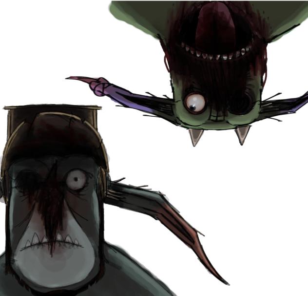 weathersnike and GUBBO (⚠️!¡gore¡!⚠️)