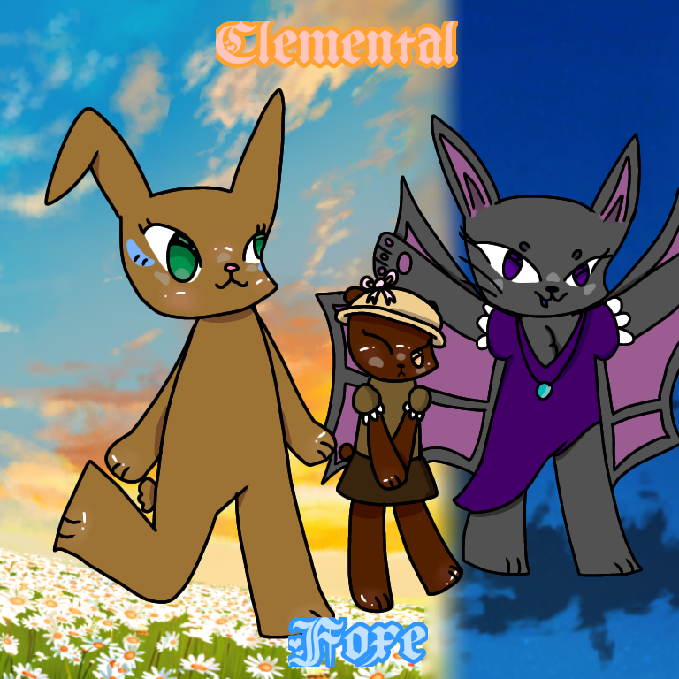 Elemental Foxe - ibisPaint