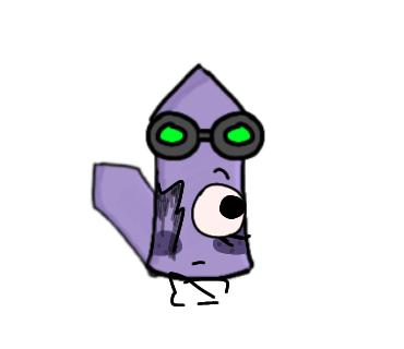Crystal the crystal (Dandy's world oc)