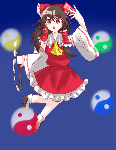 楽園の巫女さん