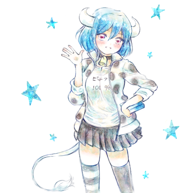邪神ちゃんドロップキック ミノス ファンアート。