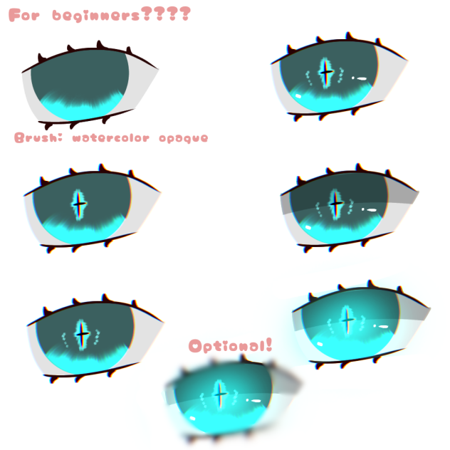 how to draw eyes ibisPaint