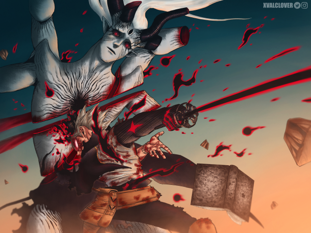 Asta kills Lucifero