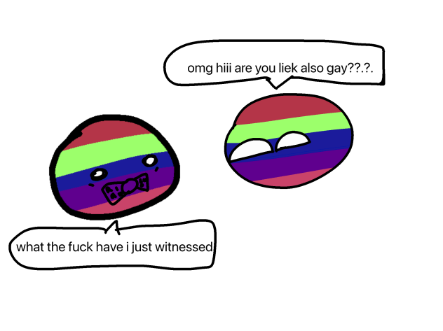 rainbow and gay