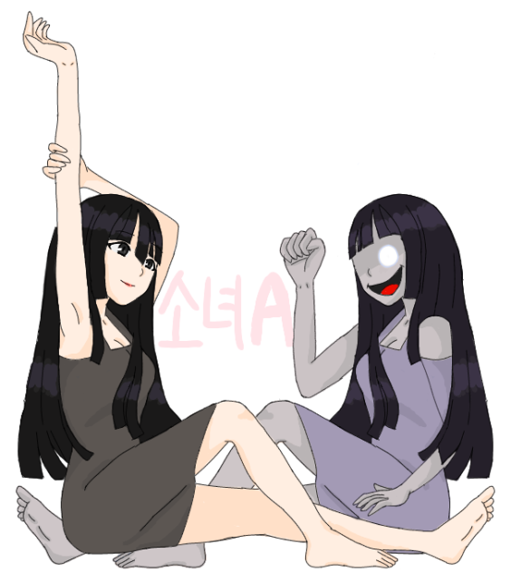 좀비고(zombi highschool)-소녀&소녀좀비