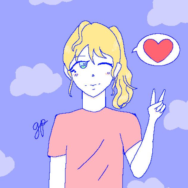 trying pixel art