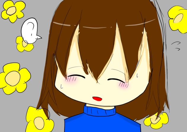 フリちゃん尊い（このあとサンズとトリエルが尊すぎて倒れましたとさ）