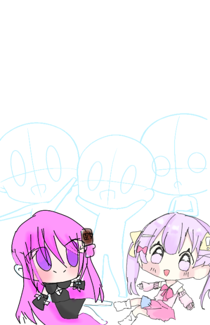 みにキャラ代理合作！！