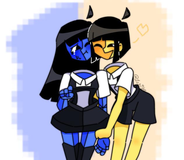 Sad Ena & Happy Ena