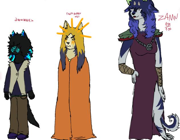 Genderbent 3 main gods