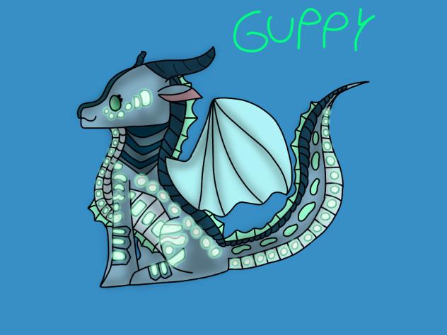 Wings Of Fire. SeaWing. Guppy.