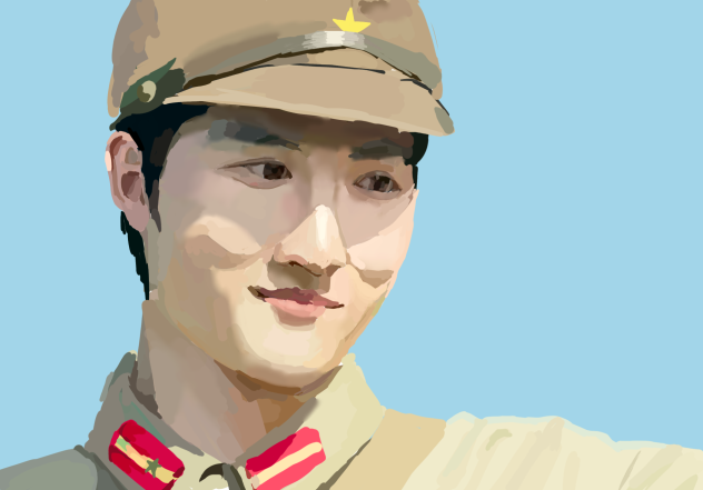 模写(あの花が咲く丘で、君とまた出会えたら。)