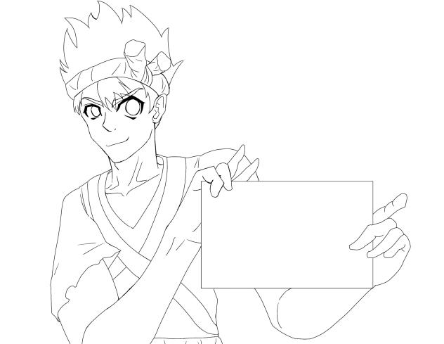 無能クロム塗り絵