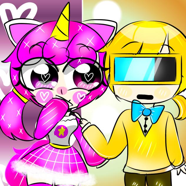 Garnold × ponyinel 💛🩷
