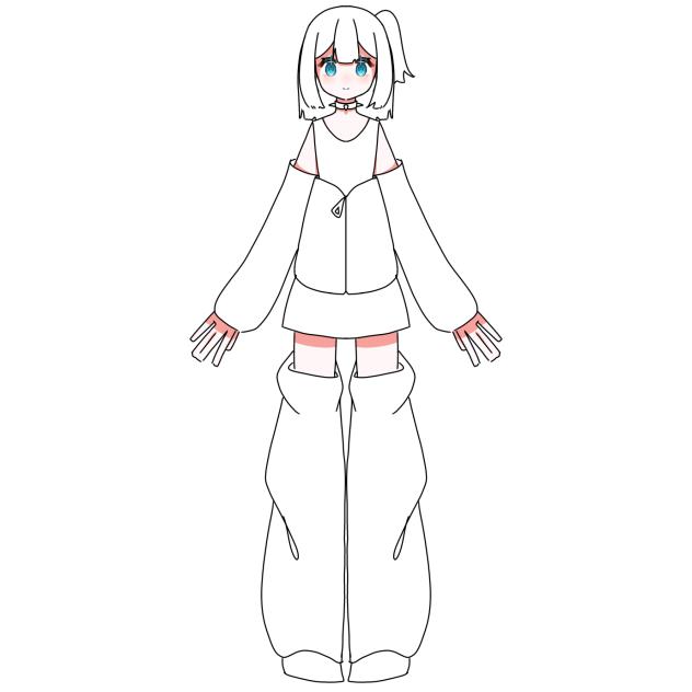 立ち絵の途中!!