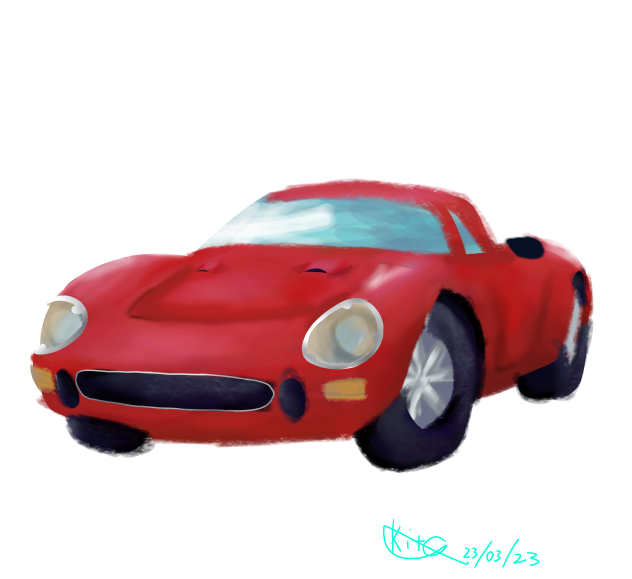 Ferrari 250 LM - ibisPaint