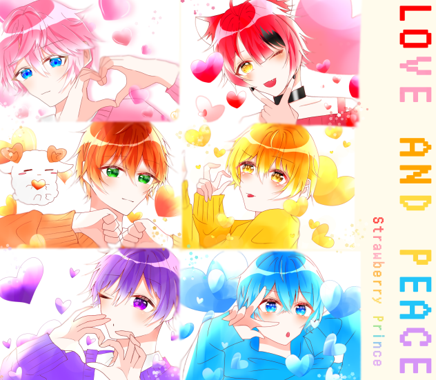 LOVE  AND  PEACE ❤️💗🧡💛💙💜