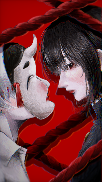 『朱』