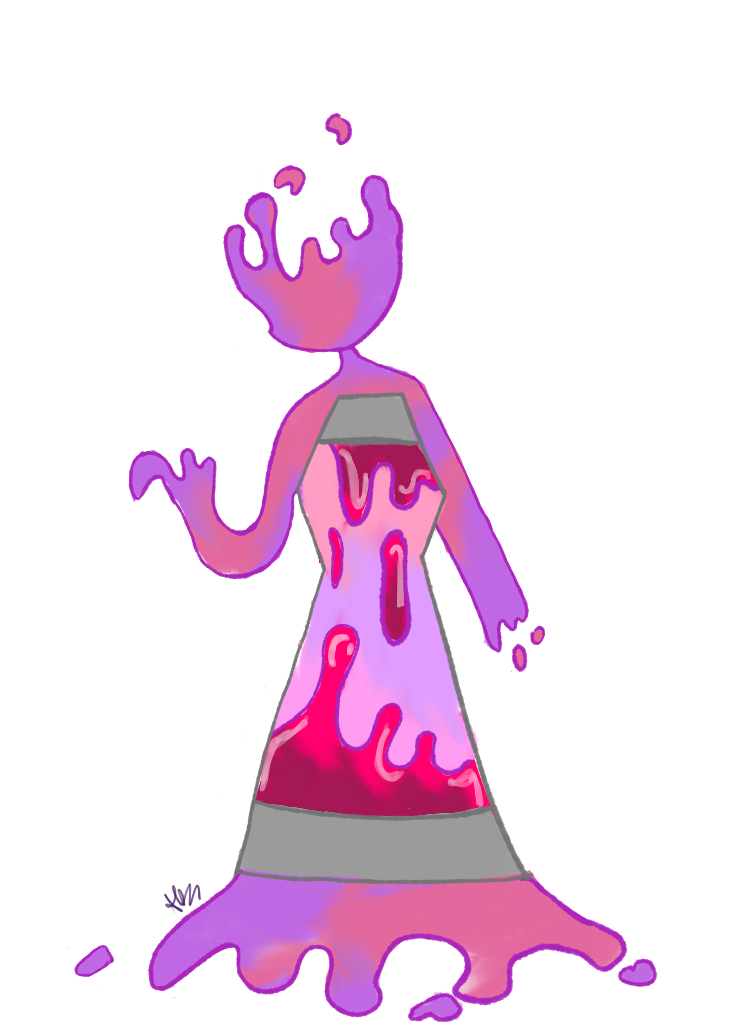 Lava lamp.. - ibisPaint