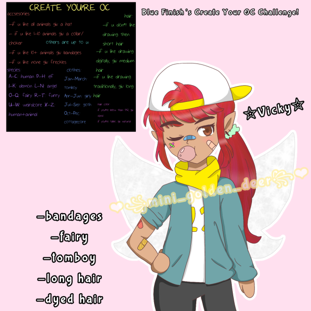 BlueFinish’s Create Your OC!
