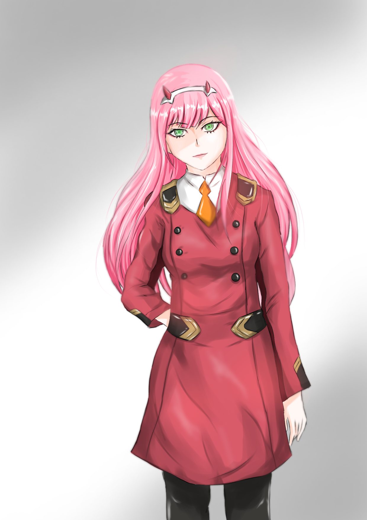 Zero two - Darling in the franxx - ibisPaint
