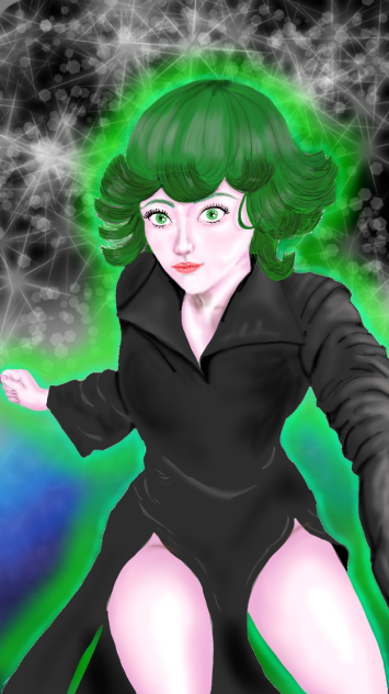 Tatsumaki-cosplay fanart