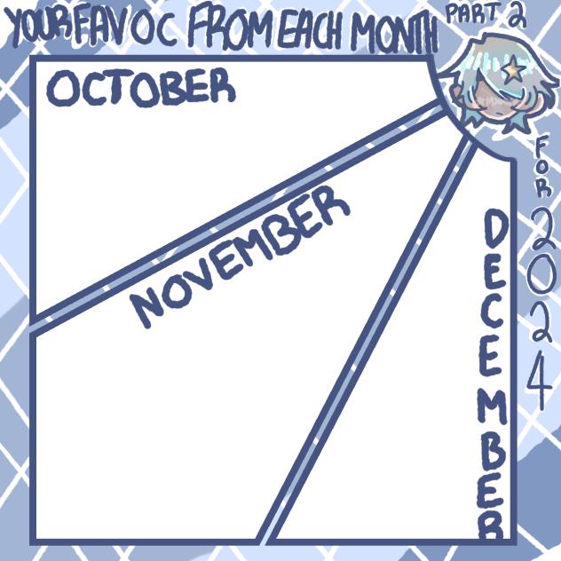 your fav oc from each month part 2