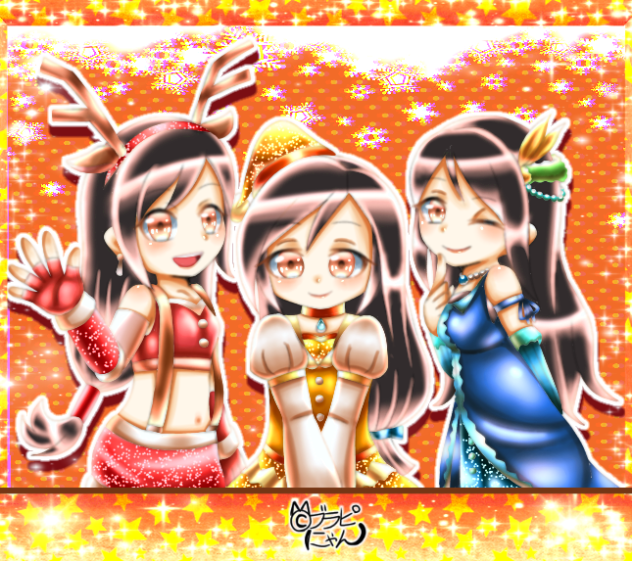 【FF789】ティファ＆ガーネット＆リノア【ブラピにゃん】