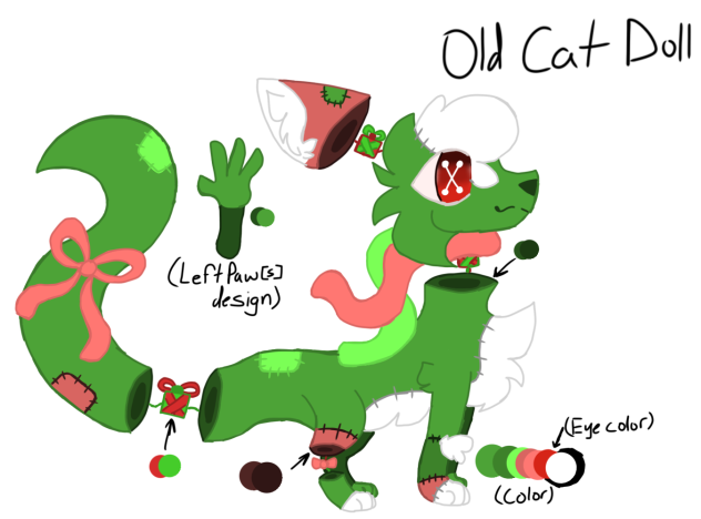 CDTAE - Old Cat Doll