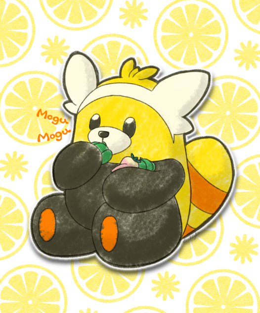 キテルグマのもぐもぐタイム