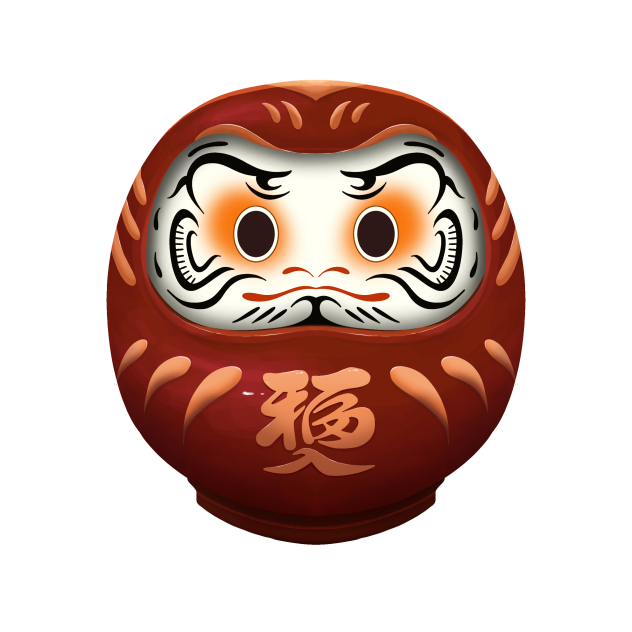 Luck Daruma Doll