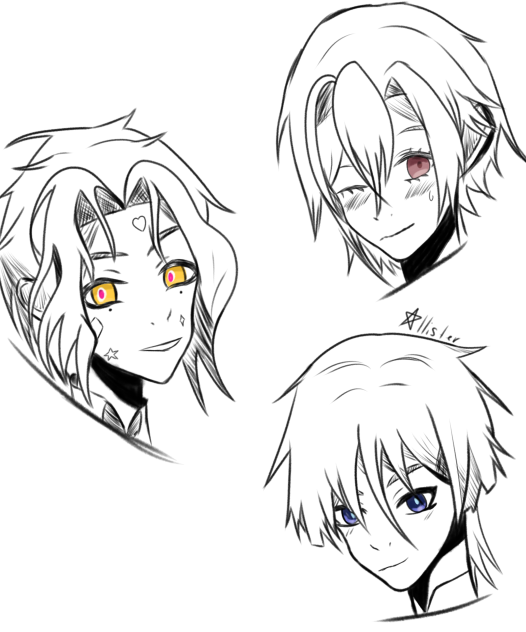 Head sketches