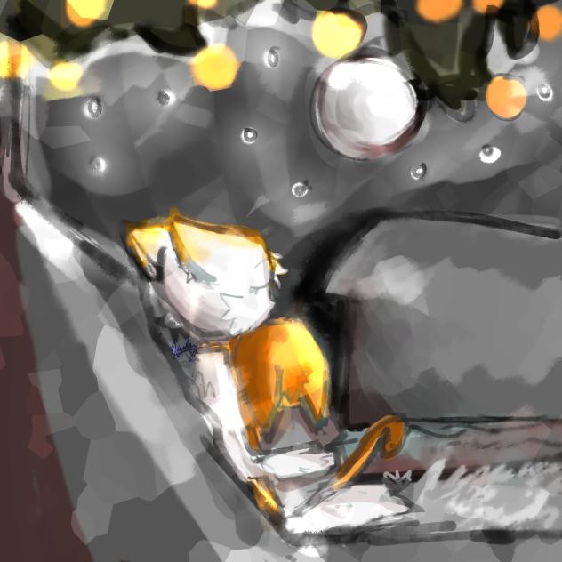 Bruno is orange