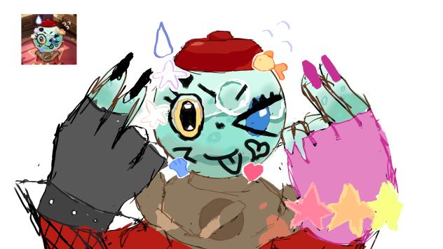 Kawaii Candy diver cookie