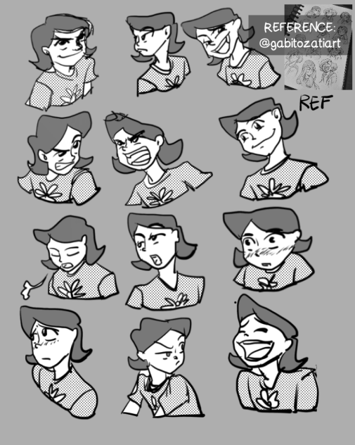 Draw different emotions on phone ibis