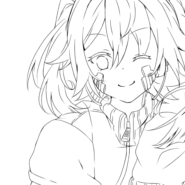 エネ 線画