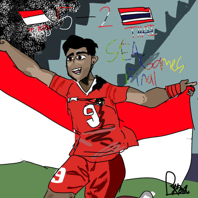 Indonesia vs Thailand art