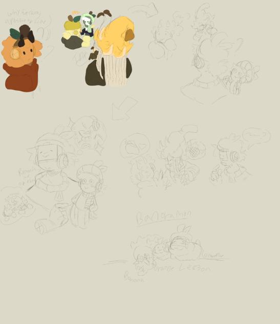 Doodle #1 (Fruit vs Mold)