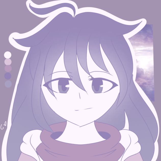 Lavender Aesthetic 3 of 4 - Iris