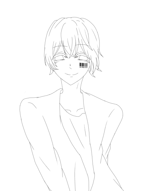 【線画】まふまふ