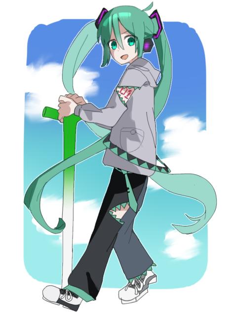 初音ミクの衣装勝手に作ってみた