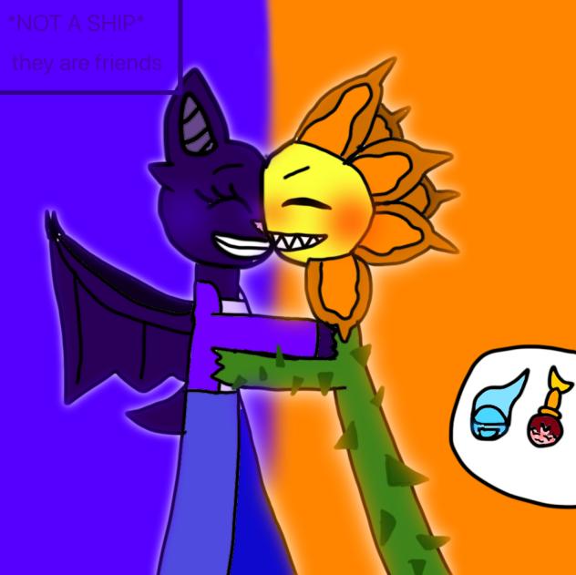 lunar and cagney huggin (not ship)