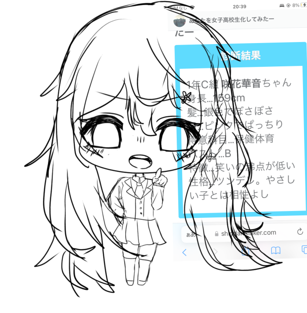 オリキャラを産んだ