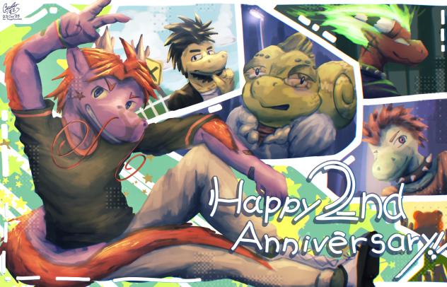 Happy 2 years old to Dante!