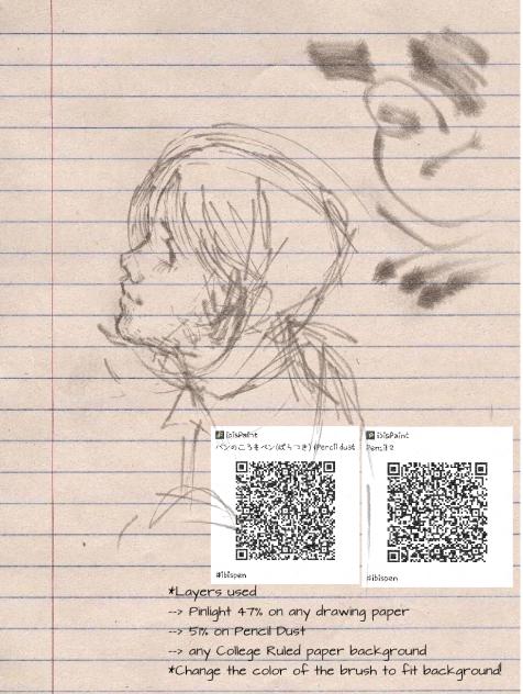 Pencil brush 2 QR CODE